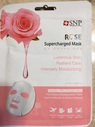 SNP Supercharged Mask_Rose Centifoli Flower — 5점을 준 리뷰어가 2019년 1월 올린 사용 사진