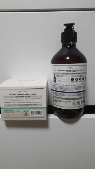 달리프 베러 퍼퓸 샴푸 1000ml 레이니데이 or 일랑로즈 — 5점을 준 리뷰어가 2019년 12월 올린 사용 사진