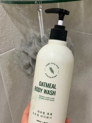 (주)에네스티 내추럴 촉촉  오트밀 바디워시 500ml — 5점을 준 리뷰어가 2019년 11월 올린 사용 사진