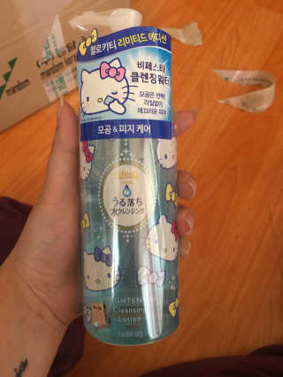 비페스타 클렌징워터 브라이트닝 — 5점을 준 리뷰어가 2017년 5월 올린 사용 사진