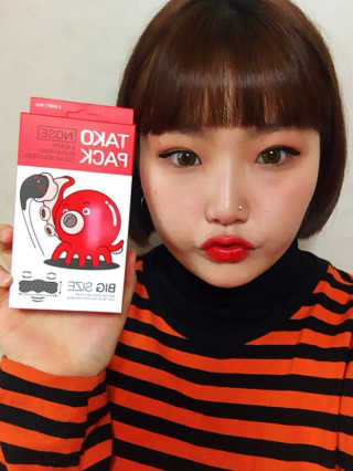 나이팅게일 TAKO PACK NOSE [문어코팩] — 3.5점을 준 리뷰어가 2017년 1월 올린 사용 사진