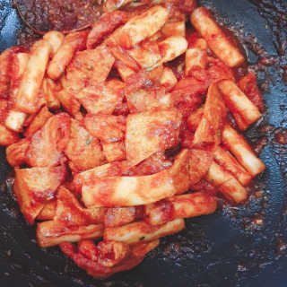 화곡미담 옛날 떡볶이 — 5점을 준 리뷰어가 2020년 3월 올린 사용 사진