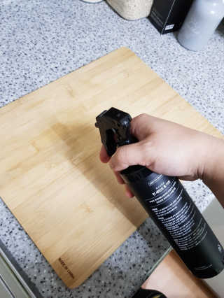 PEACE MOMENT 피스모먼트 인세컨즈포키친 320mL 천연살균소독제 — 1점을 준 리뷰어가 2019년 2월 올린 사용 사진