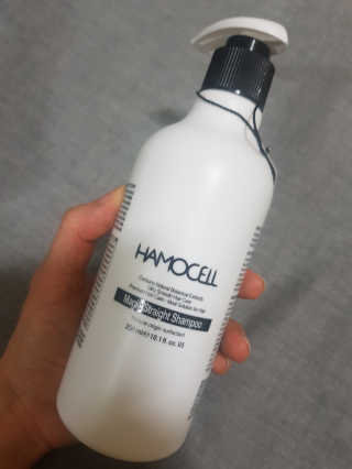 HAMOCELL 헤머셀 매직 스트레이트 샴푸 — 5점을 준 리뷰어가 2019년 4월 올린 사용 사진