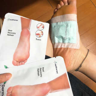 메디테라피 더마 릴렉스 힐링패치 — 4.5점을 준 리뷰어가 2018년 4월 올린 사용 사진