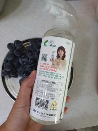 베지아쿠아 475ml + 리필 1000ml 1Set — 3점을 준 리뷰어가 2019년 9월 올린 사용 사진