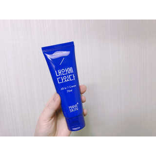 맨즈스킨 파란통 내안에다있다 — 4점을 준 리뷰어가 2017년 12월 올린 사용 사진