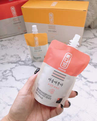 자연원 복다방 2종 100ml 10포씩 — 5점을 준 리뷰어가 2018년 12월 올린 사용 사진