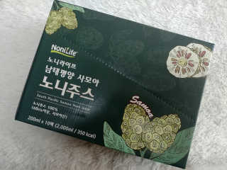장수농가 남태평양 사모아 노니 원액 1L or 200mlx10팩 중 택 1 — 5점을 준 리뷰어가 2019년 1월 올린 사용 사진