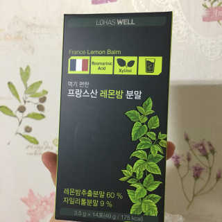 로하스웰 프랑스산 레몬밤 분말 — 5점을 준 리뷰어가 2018년 7월 올린 사용 사진
