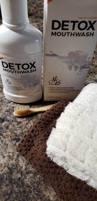 해링비 해링 B 디톡스 가글액 — 5점을 준 리뷰어가 2019년 1월 올린 사용 사진