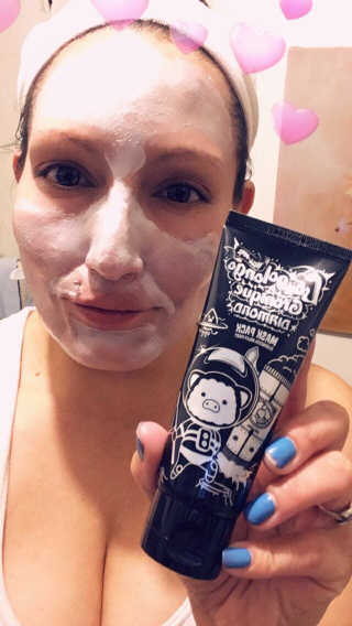 엘리자베카 Elizavecca  LongoLongo Gronique Diamond Mask Pack — 4.67점을 준 리뷰어가 2018년 7월 올린 사용 사진