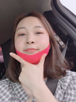 스케덤 펩타이드 리프팅밴드 — 5점을 준 리뷰어가 2019년 3월 올린 사용 사진