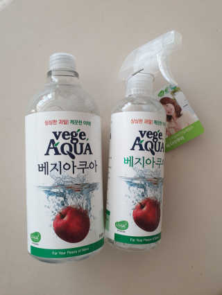 베지아쿠아 475ml + 리필 1000ml 1Set — 5점을 준 리뷰어가 2019년 11월 올린 사용 사진