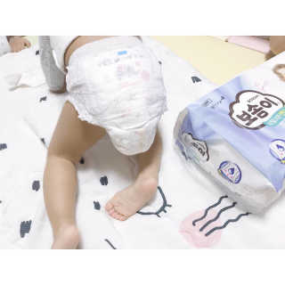 보솜이 리얼코튼 팬티형 — 5점을 준 리뷰어가 2019년 3월 올린 사용 사진
