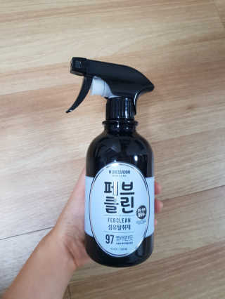 더블유드레스룸 페브클린 500ml — 5점을 준 리뷰어가 2018년 11월 올린 사용 사진