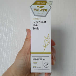 달리프 클로렐라 베러 루트 헤어토닉 100ml — 5점을 준 리뷰어가 2020년 3월 올린 사용 사진