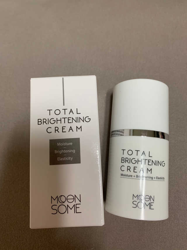 MOONSOME 문썸 토탈 브라이트닝 크림 50ml 리뷰 사진