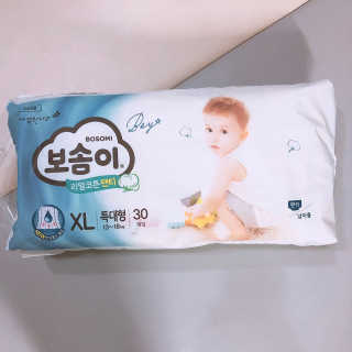 보솜이 리얼코튼 팬티형 — 5점을 준 리뷰어가 2019년 3월 올린 사용 사진