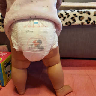 보솜이 베이비케어 팬티형 기저귀 — 4점을 준 리뷰어가 2019년 3월 올린 사용 사진