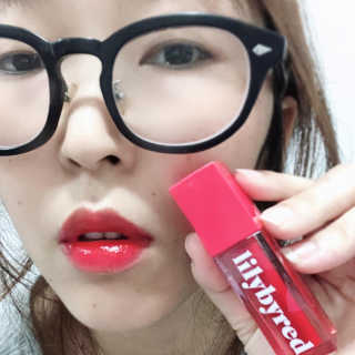 릴리바이레드 쥬시라이어 워터틴트 02 체리 크러쉬인 척 — 4.5점을 준 리뷰어가 2020년 3월 올린 사용 사진