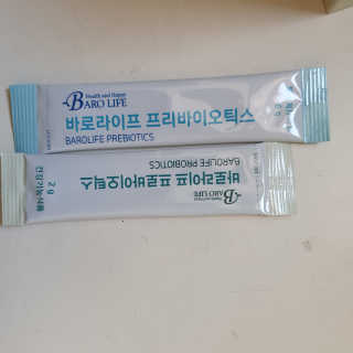 [바로푸드]프로바이오틱스 1박스+프리바이오틱스1박스 — 5점을 준 리뷰어가 2019년 6월 올린 사용 사진