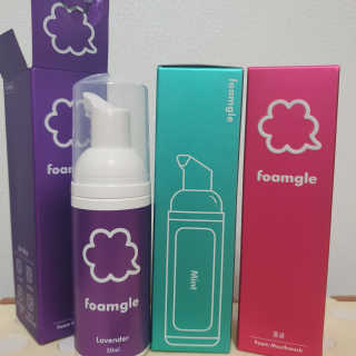 폼글 I foamgle [폼글] 거품가글 50ml 3종 - 민트, 라벤더, 라즈베리 — 5점을 준 리뷰어가 2019년 10월 올린 사용 사진