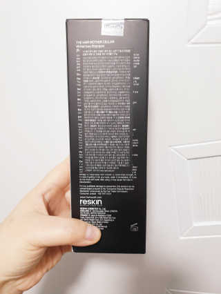 HAMOCELL 더블유 헤어 로스 샴푸 — 5점을 준 리뷰어가 2019년 3월 올린 사용 사진