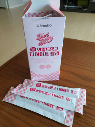 프롬바이오 다이어트엔와일드망고 젤리 — 5점을 준 리뷰어가 2020년 3월 올린 사용 사진