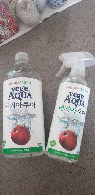 베지아쿠아 475ml + 리필 1000ml 1Set — 5점을 준 리뷰어가 2019년 8월 올린 사용 사진