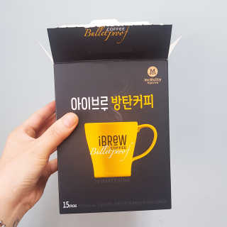 한국맥널티 아이브루 방탄커피 — 3.67점을 준 리뷰어가 2019년 9월 올린 사용 사진