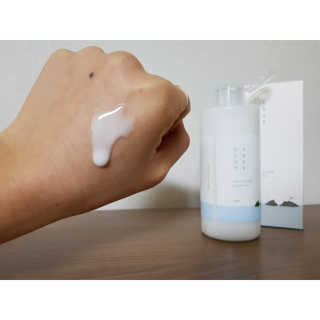 라운드랩 1025 독도 로션 200ml — 5점을 준 리뷰어가 2018년 1월 올린 사용 사진