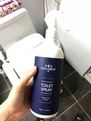 셀로몬 토일렛 스프레이 500ml — 4점을 준 리뷰어가 2018년 5월 올린 사용 사진