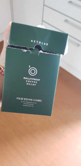 키토랩 방탄커피 디카페인 일주일용 — 3점을 준 리뷰어가 2019년 6월 올린 사용 사진