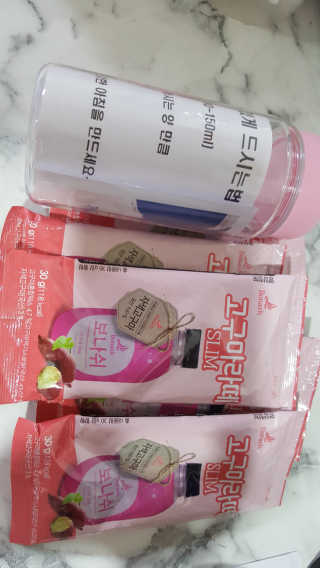 보나쉬슬림 고구마라떼 6pc+보틀 — 3점을 준 리뷰어가 2019년 6월 올린 사용 사진