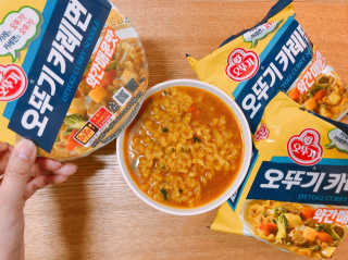 오뚜기카레면 2차 모집 — 4.5점을 준 리뷰어가 2019년 2월 올린 사용 사진