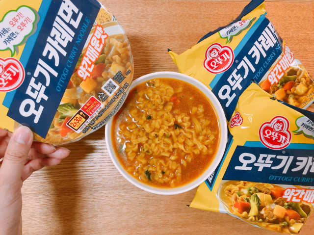 오뚜기카레면 2차 모집 리뷰 사진