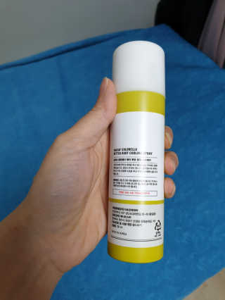 달리프 클로렐라 베러 루트 쿨링 스프레이 100ml — 4점을 준 리뷰어가 2019년 7월 올린 사용 사진