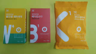 레인보우샵 올인원세탁세제,베이킹소다 스틱포6개입+세탁조클리너 — 4.33점을 준 리뷰어가 2018년 4월 올린 사용 사진