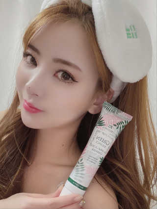 포레스트힐 그린 밸런스 클렌져 100ml + 토끼 헤어밴드 — 5점을 준 리뷰어가 2020년 2월 올린 사용 사진