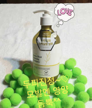 달리프 클로렐라 베러 루트 릴렉싱 샴푸 500ml — 5점을 준 리뷰어가 2020년 1월 올린 사용 사진