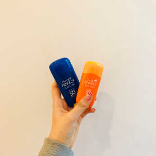 (주)에네스티 유브이 컷 퍼펙트 썬스틱 23g+15g — 4.67점을 준 리뷰어가 2018년 3월 올린 사용 사진