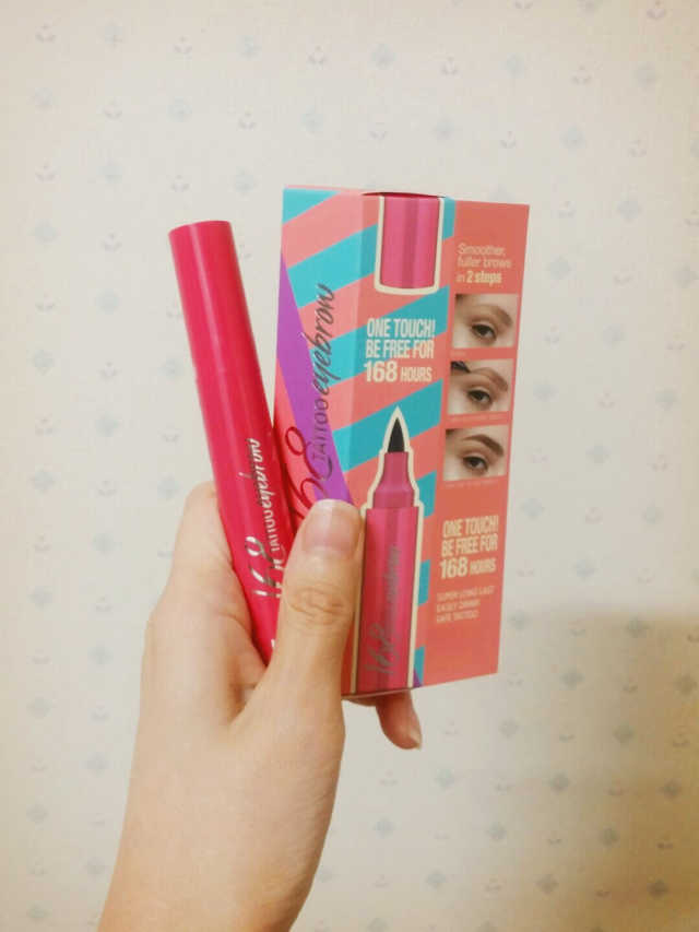 룩 168 타투 아이브로우 리뷰 사진
