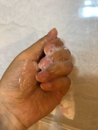 the naked object [탈모볼륨샴푸] 디블랙 팩 샴푸 — 4점을 준 리뷰어가 2019년 12월 올린 사용 사진