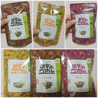 아우노그라노 오리지날, 진짜 베리, 진짜 카카오 — 5점을 준 리뷰어가 2018년 7월 올린 사용 사진