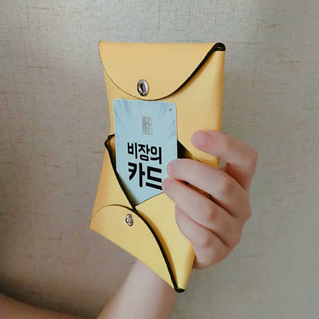 브리프카드홀더 리뷰 사진