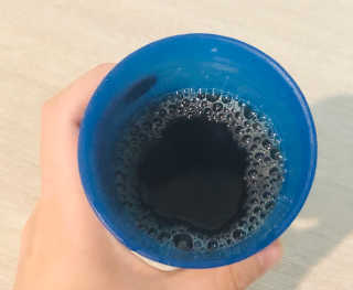 한국맥널티 아이브루 헤이즐넛향 100T — 4점을 준 리뷰어가 2019년 11월 올린 사용 사진