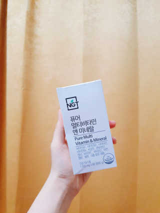 네츄럴굿띵스 퓨어 멀티비타민 앤 미네랄 30일분 — 5점을 준 리뷰어가 2018년 6월 올린 사용 사진