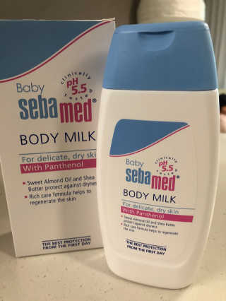 세바메드 베이비 바디밀크 200ml — 4점을 준 리뷰어가 2019년 12월 올린 사용 사진