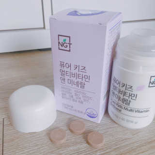 네츄럴굿띵스 퓨어 키즈 멀티비타민 앤 미네랄 30일분 — 2.83점을 준 리뷰어가 2018년 4월 올린 사용 사진